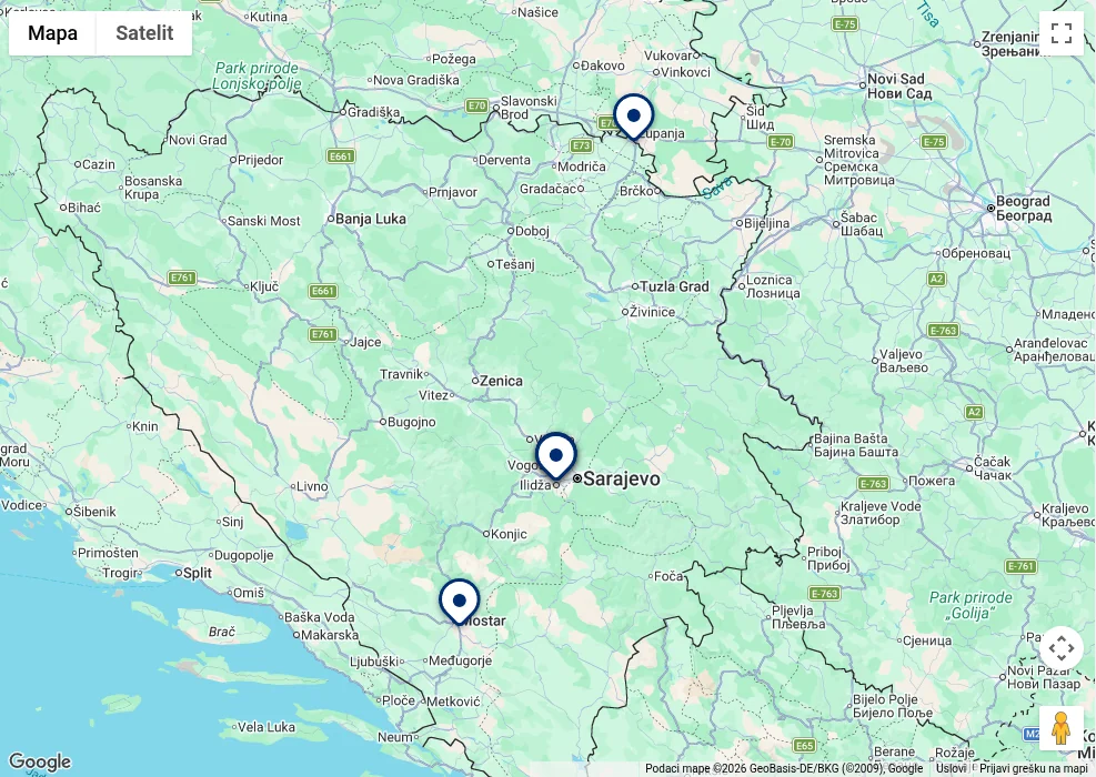 Mapa lokacija