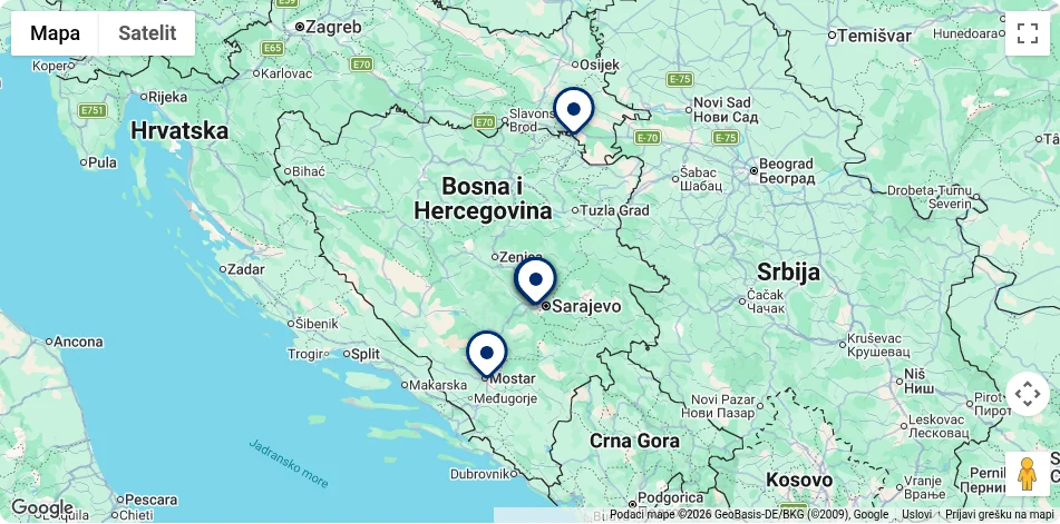 Mapa lokacija