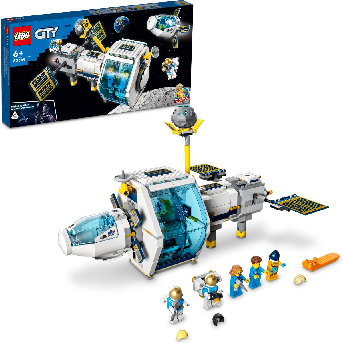 LEGO City Lunarna svemirska postaja 60349
