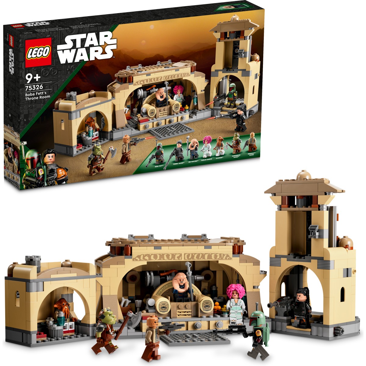 LEGO Star Wars TM Prijestolna dvorana Bobe Fetta 75326