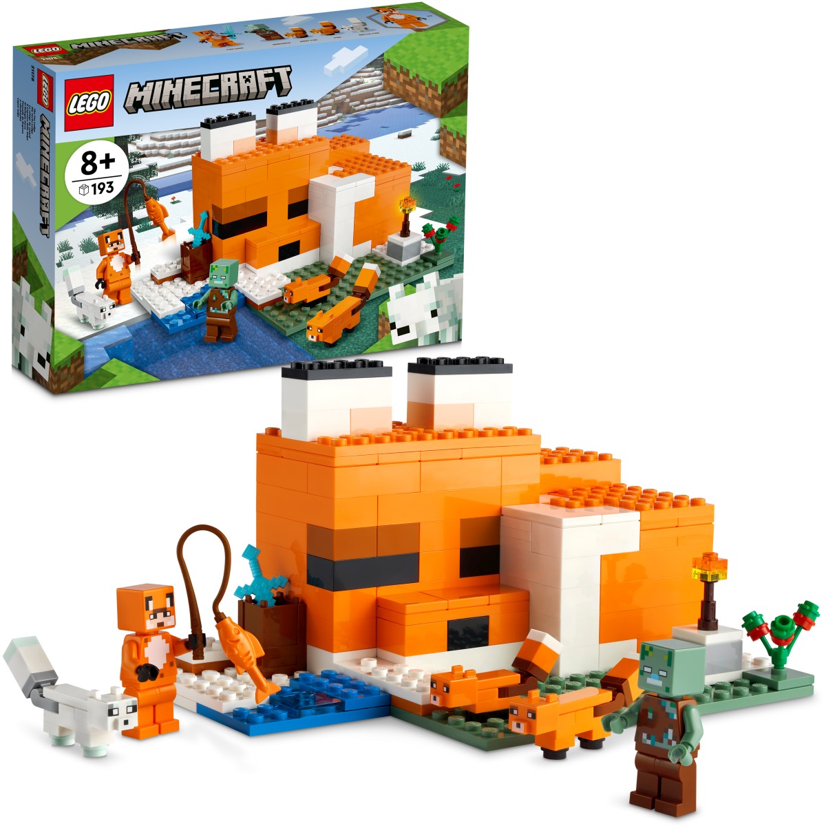 LEGO Minecraft Lisičje prenoćište 21178
