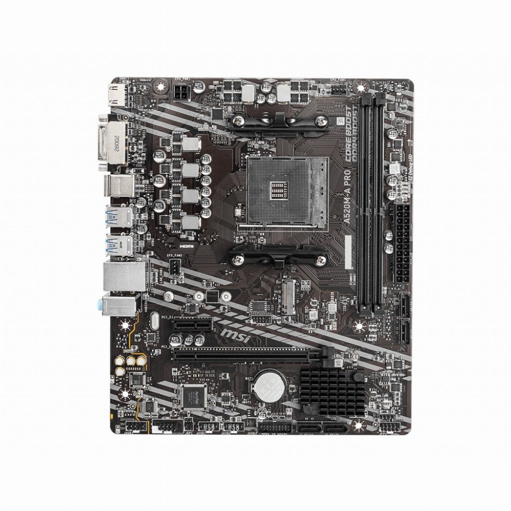 Matična ploča MSI A520M-A PRO A520, AM4, 2xDDR4