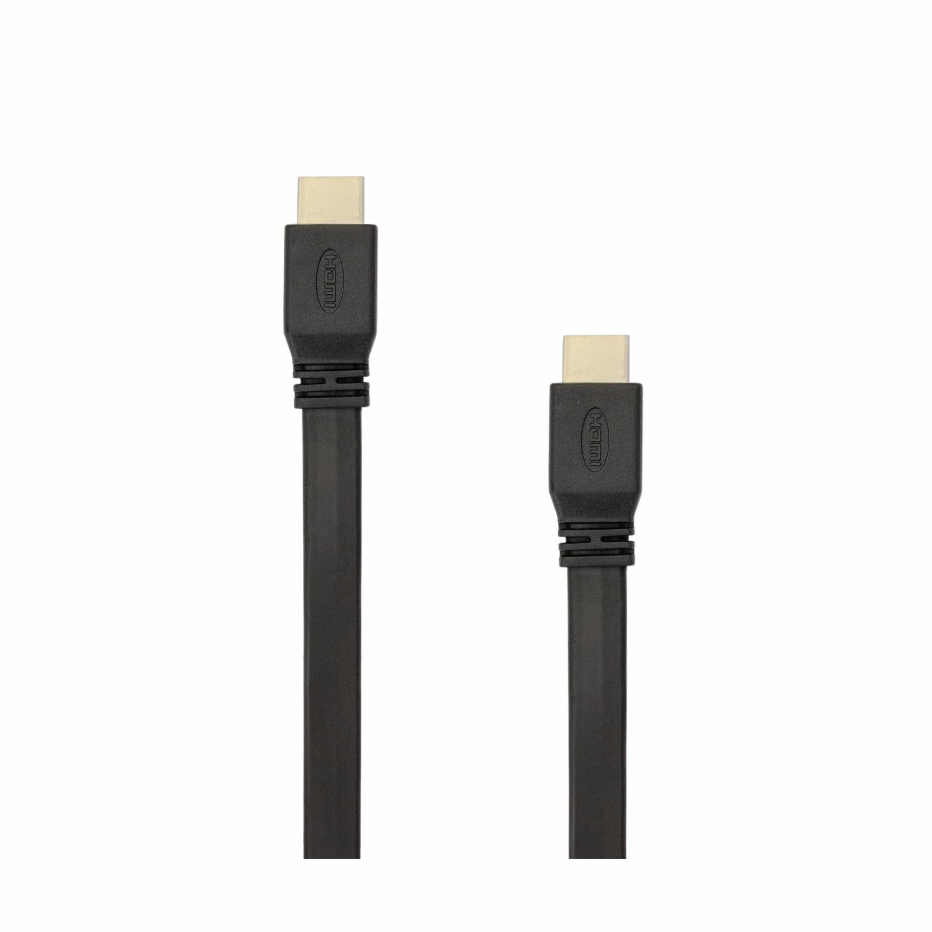 SBOX kabel HDMI-HDMI 1.4 FLAT M/M 1,5m Crni