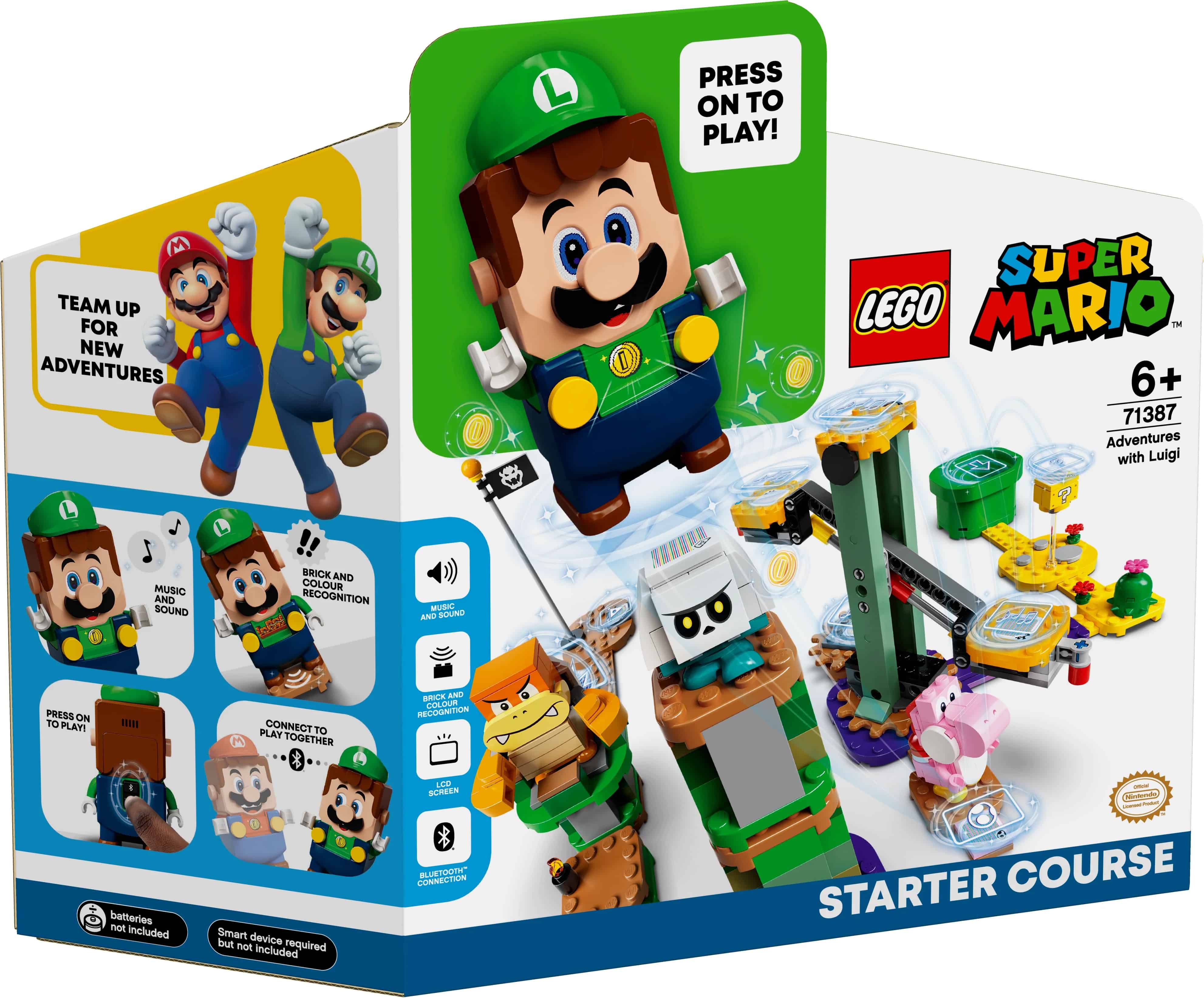 LEGO Super Mario Početna staza Pustolovine s Luigijem 71387