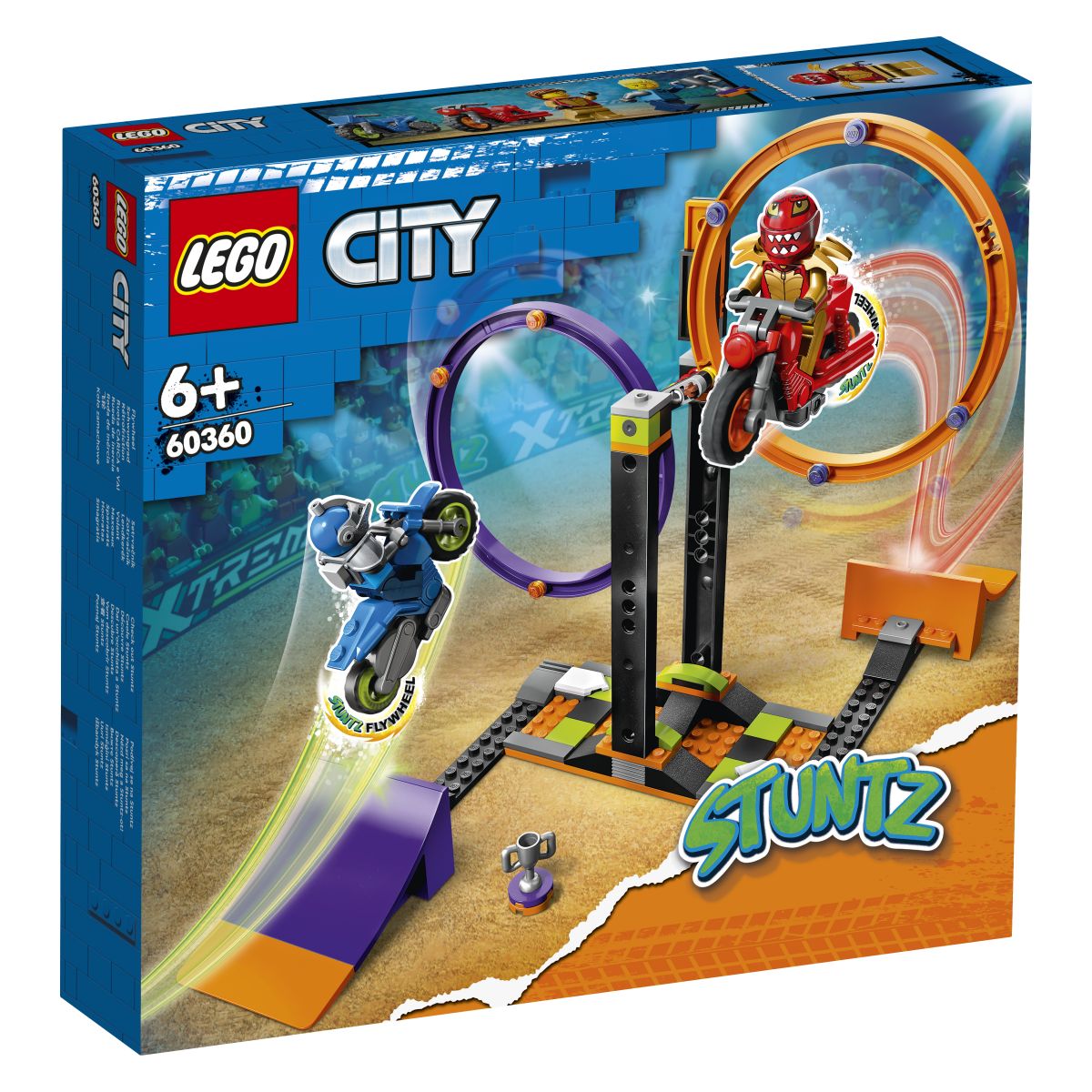 LEGO City Vrteći vratolomni izazov 60360