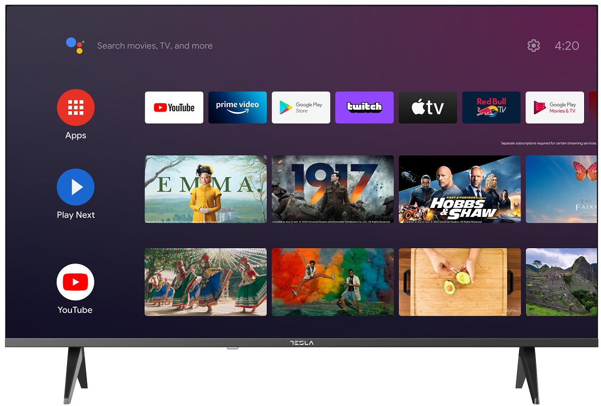 TV TESLA 43E635BFS, 109.2cm (43"), VA, FHD Smart TV, Android TV