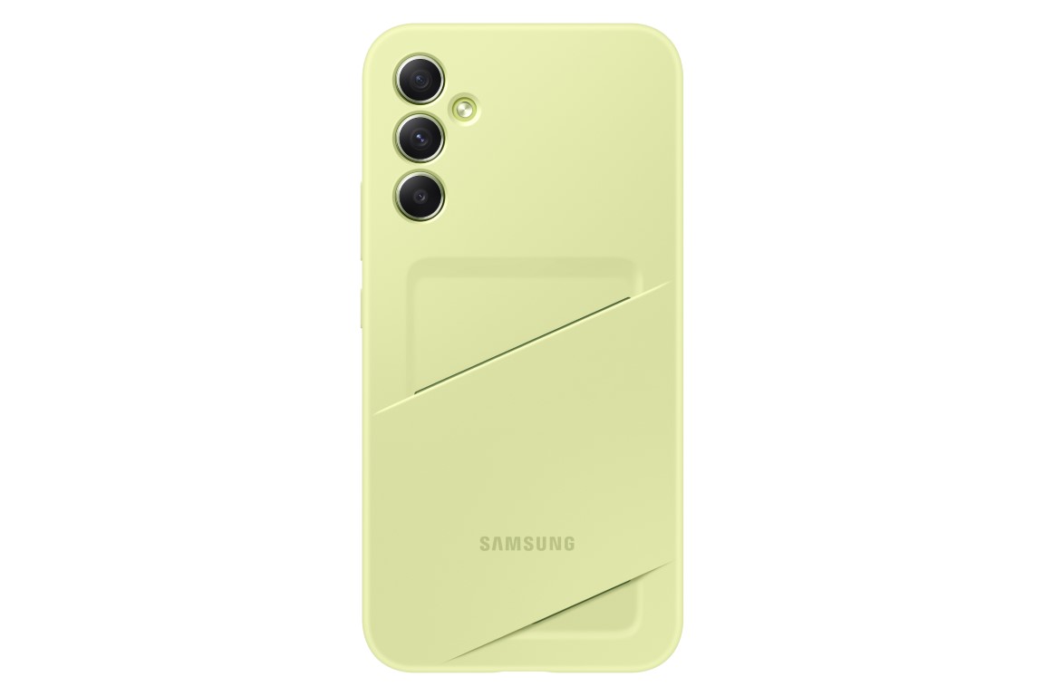 Zaštitna maska za Samsung Galaxy A34 5G s utorom za kartice limeta zelena EF-OA346TGEGWW