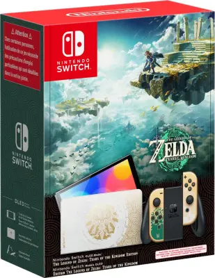 Nintendo Switch OLED Console - The Legend of Zelda Tears of the Kingdom Limited Edition