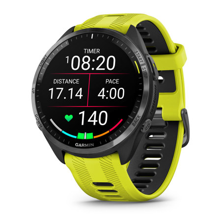 Pametni sportski sat Garmin Forerunner 965 Yellow Black