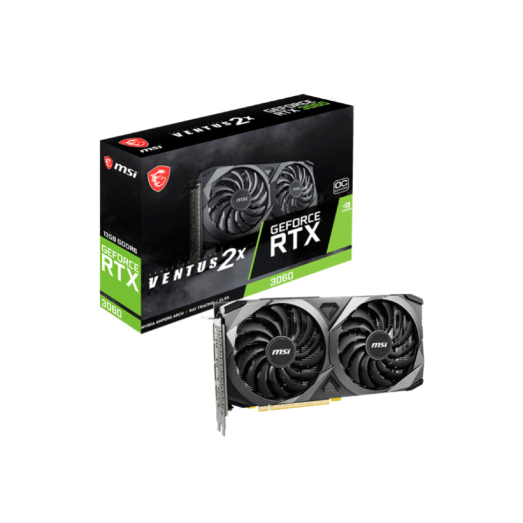 Grafička kartica MSI GeForce RTX 3060 VENTUS 2X 12G OC, 12GB GDDR6