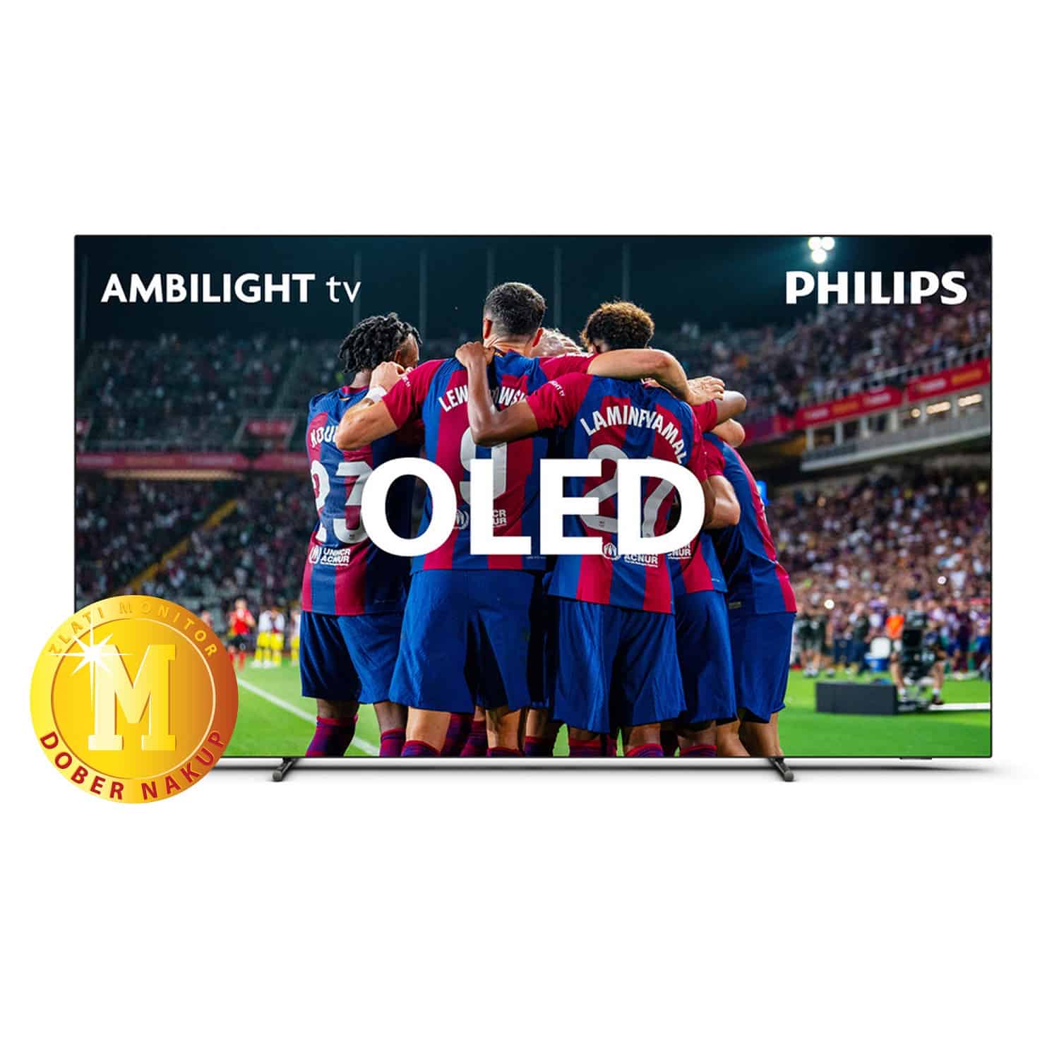 TV 55" Philips OLED 55OLED718 Android Ambilight