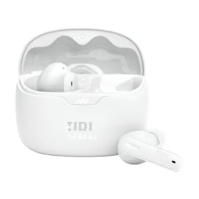 Slušalice bluetooth potpuno bežične JBL Tune BEAM bijele