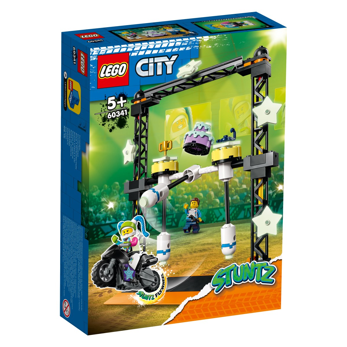 LEGO City Vratolomni izazov rušenja 60341