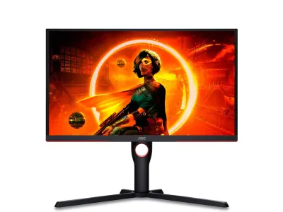 Monitor 25'' AOC 25G3ZM, 24,5", VA, 2xHDMI, DP, 240Hz, HAS