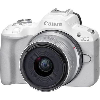 Fotoaparat CANON R50 + RFS18-45 WH