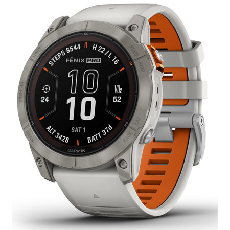Pametni sat Garmin Fenix 7X PRO Sapphire SOLAR Titanium Fog Gray
