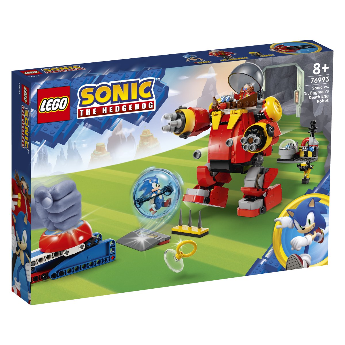 LEGO Sonic Sonic protiv dr. Eggmanova kobnog robota 76993
