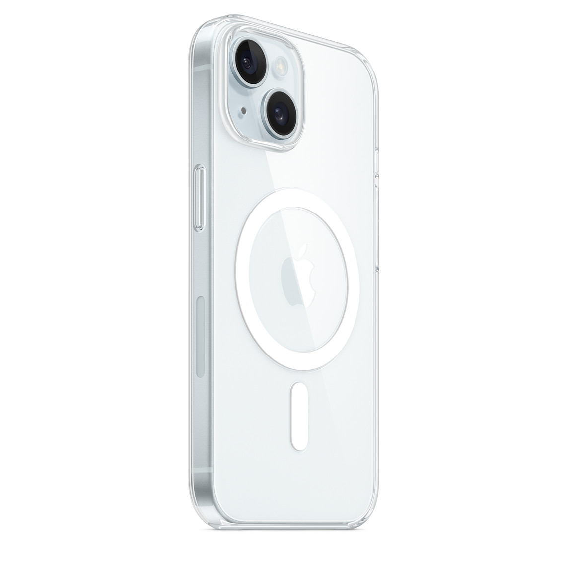 Apple iPhone 15 clear case with MagSafe
