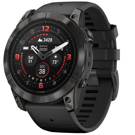 Pametni Outdoor sat Garmin EPIX PRO g2 51mm Sapphire Carbon Gray DLC Titanium Black