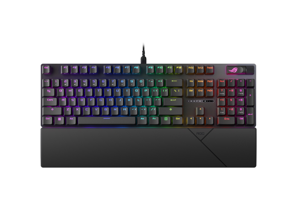 Tipkovnica Asus ROG Strix Scope II, ROGNX Snow, US