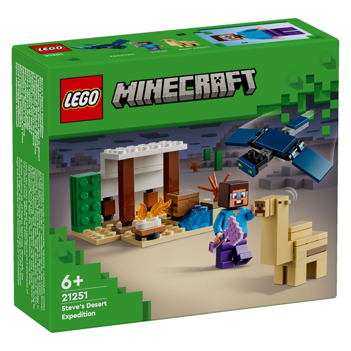 LEGO Minecraft Steveova pustinjska ekspedicija 21251