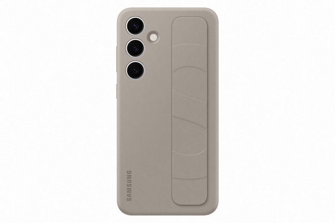 Silikonska maska s remenom za Samsung Galaxy Galaxy S24+ bež EF-GS926CUEGWW