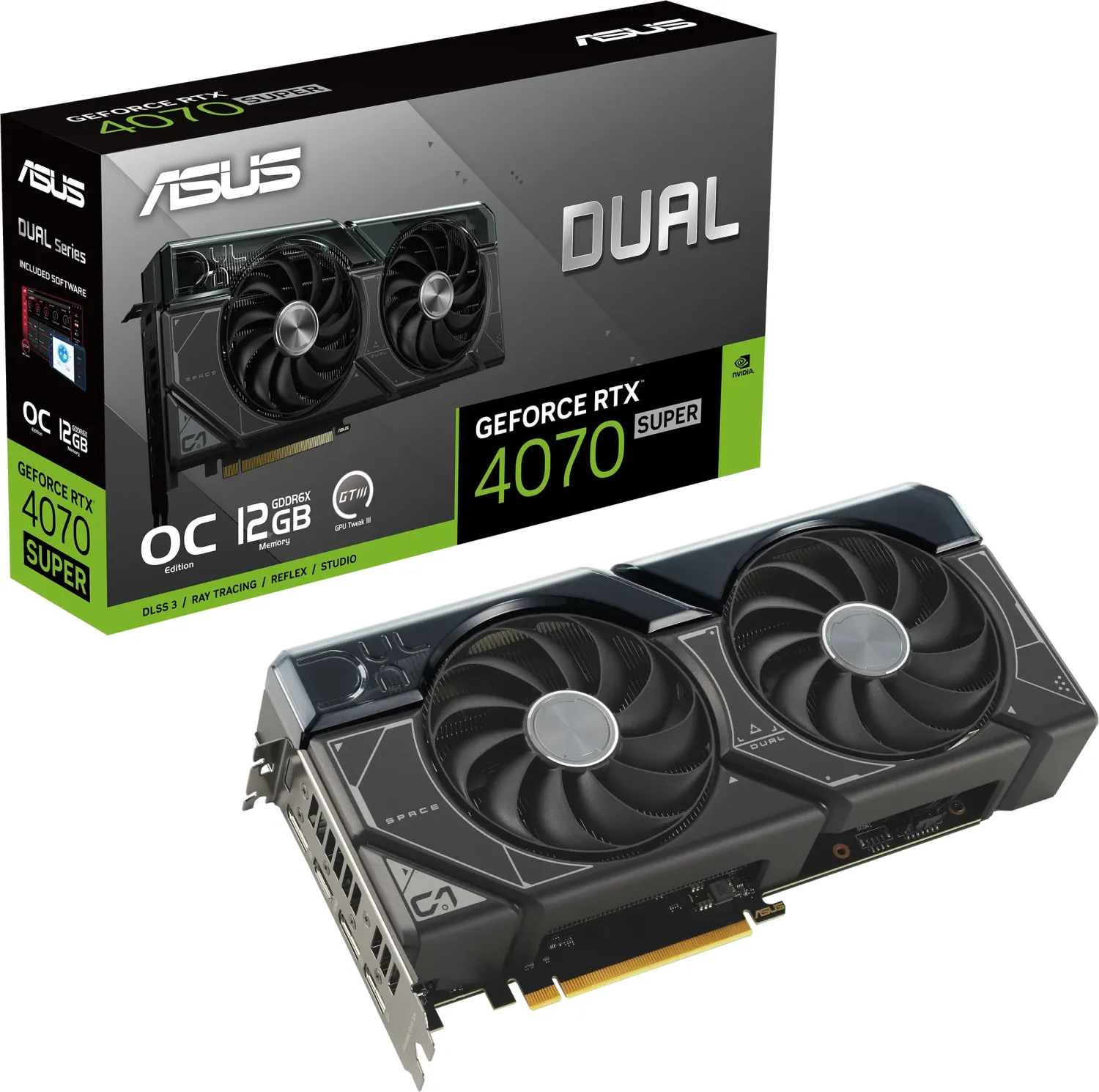 Grafička kartica Asus VGA DUAL/RTX 4070/Super/12GB