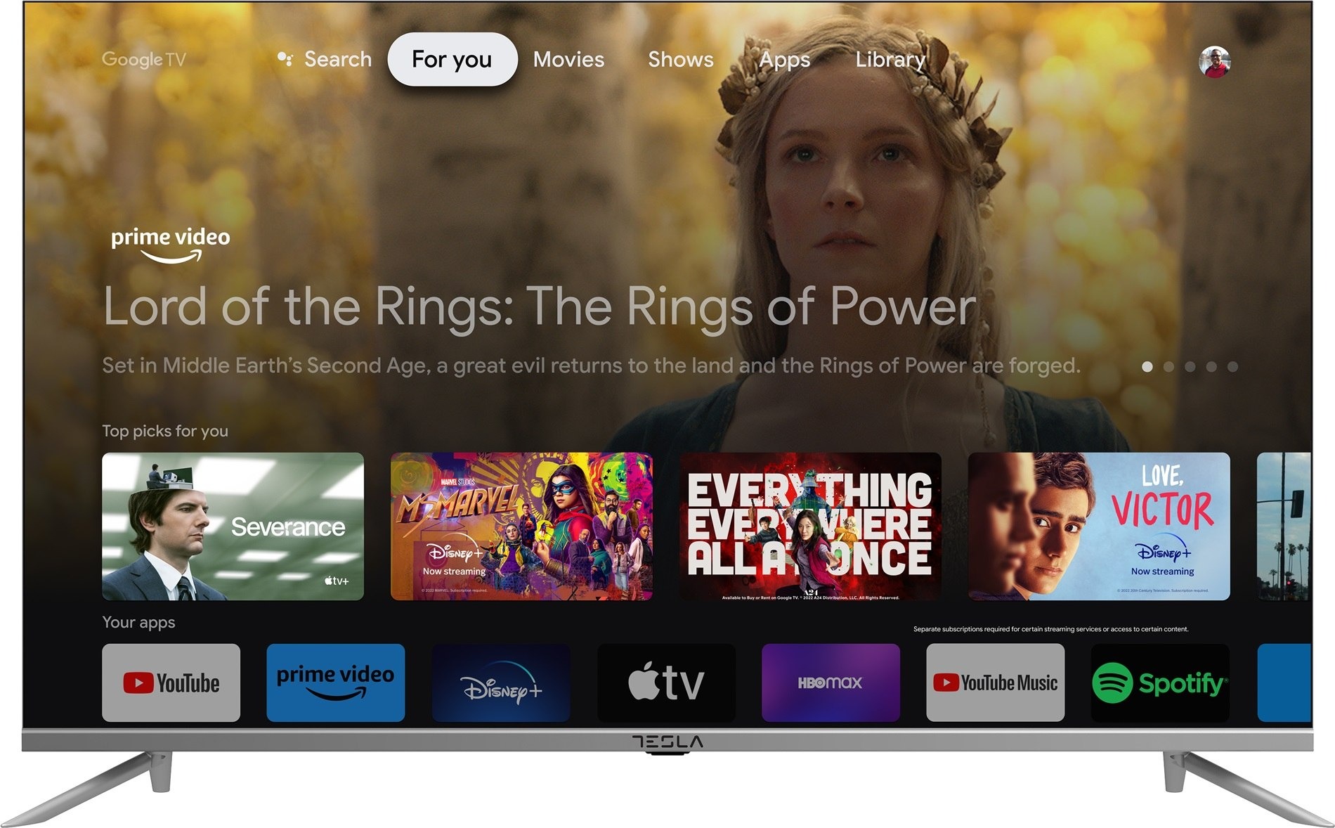 TV 43" Tesla 43S635SFS FHD Google tv