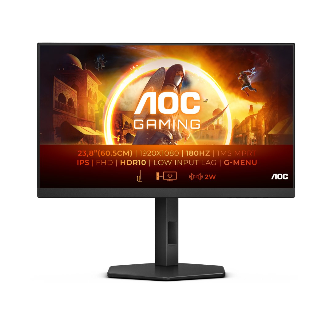 Monitor 24" AOC 24G4X, IPS, FHD, 180Hz