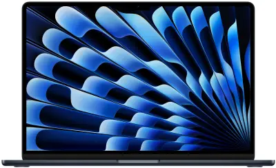 Laptop Apple Macbook Air Midnight, mryu3cr/a, 15.3/M3/8/256