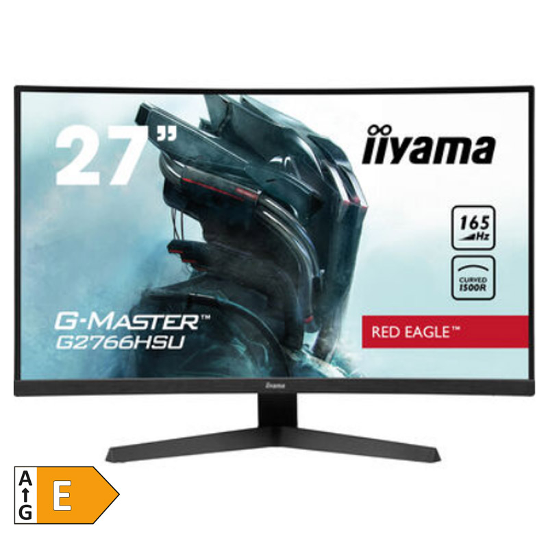 Monitor 27" IIYAMA G2766HSU-B1, VA, Full HD, 165Hz, 1ms, curved