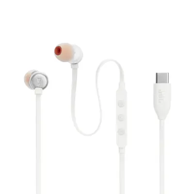 Slušalice JBL T310C USB-C bijela