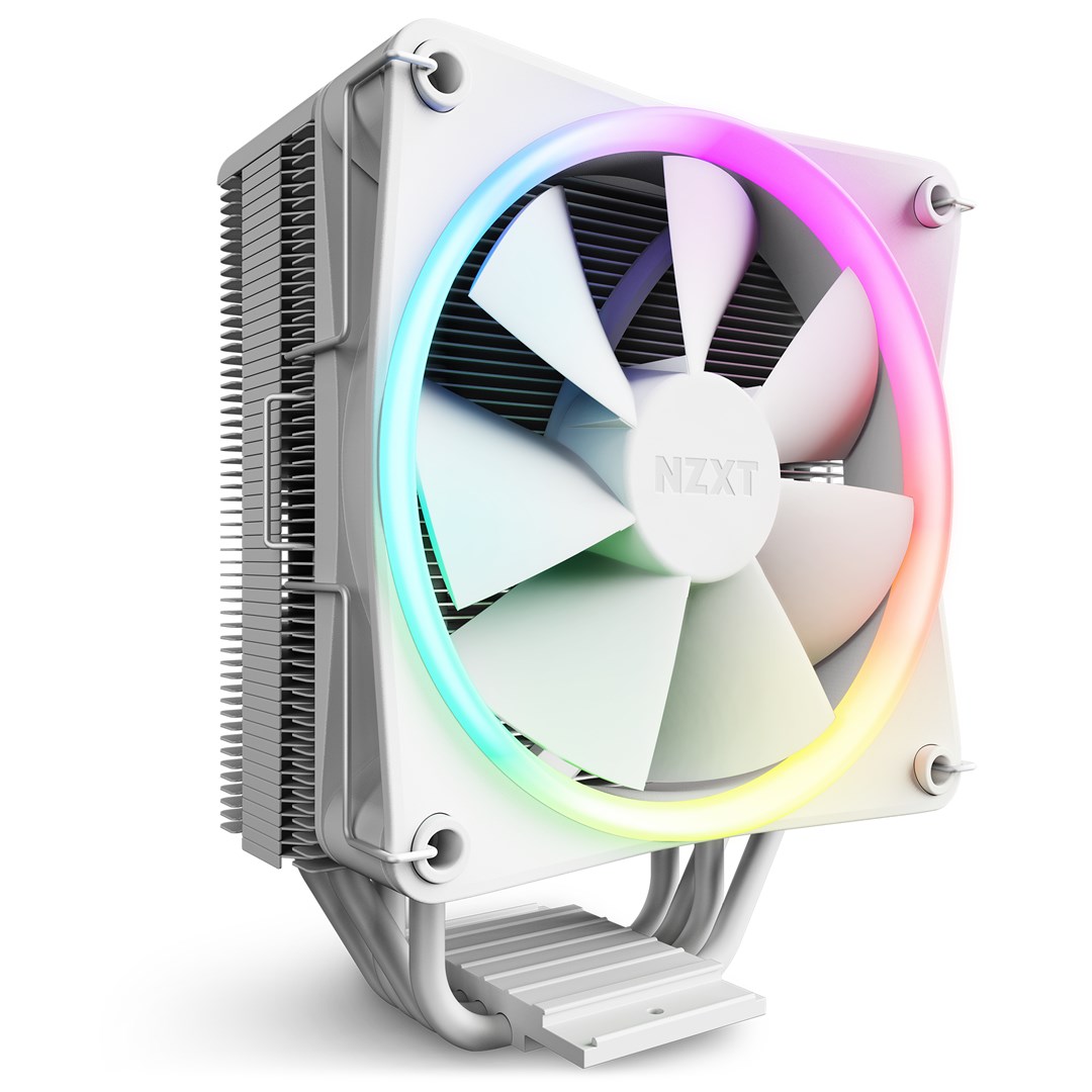 CPU hladnjak NZXT T120 RGB white, 1200/1700/AM4/AM5, zračni hladnjak