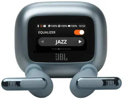 Slušalice bluetooth potpuno bežične JBL Live Beam 3 plave