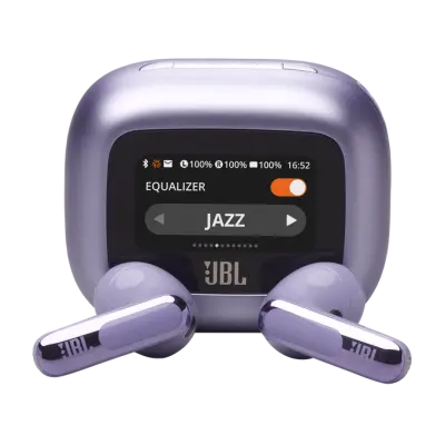 Slušalice bluetooth potpuno bežične JBL Live Flex 3 ljubičasta