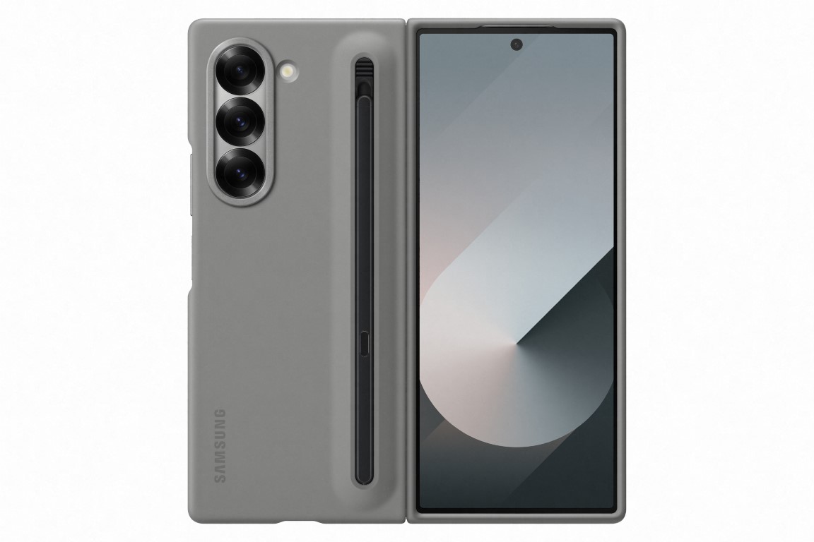 Zaština slim maska za Samsung Galaxy Z Fold6 s olovkom siva EF-OF95PCJEGWW