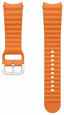 Dodatni silikonski sportski remen 20mm M/L za Samsung Galaxy Watch7 narančasti ET-SNL31LOEGEU