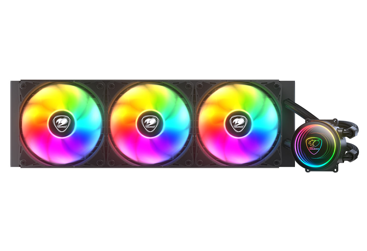 COUGAR POSEIDON ELITE ARGB 360 Black AiO Liquid Watercooling