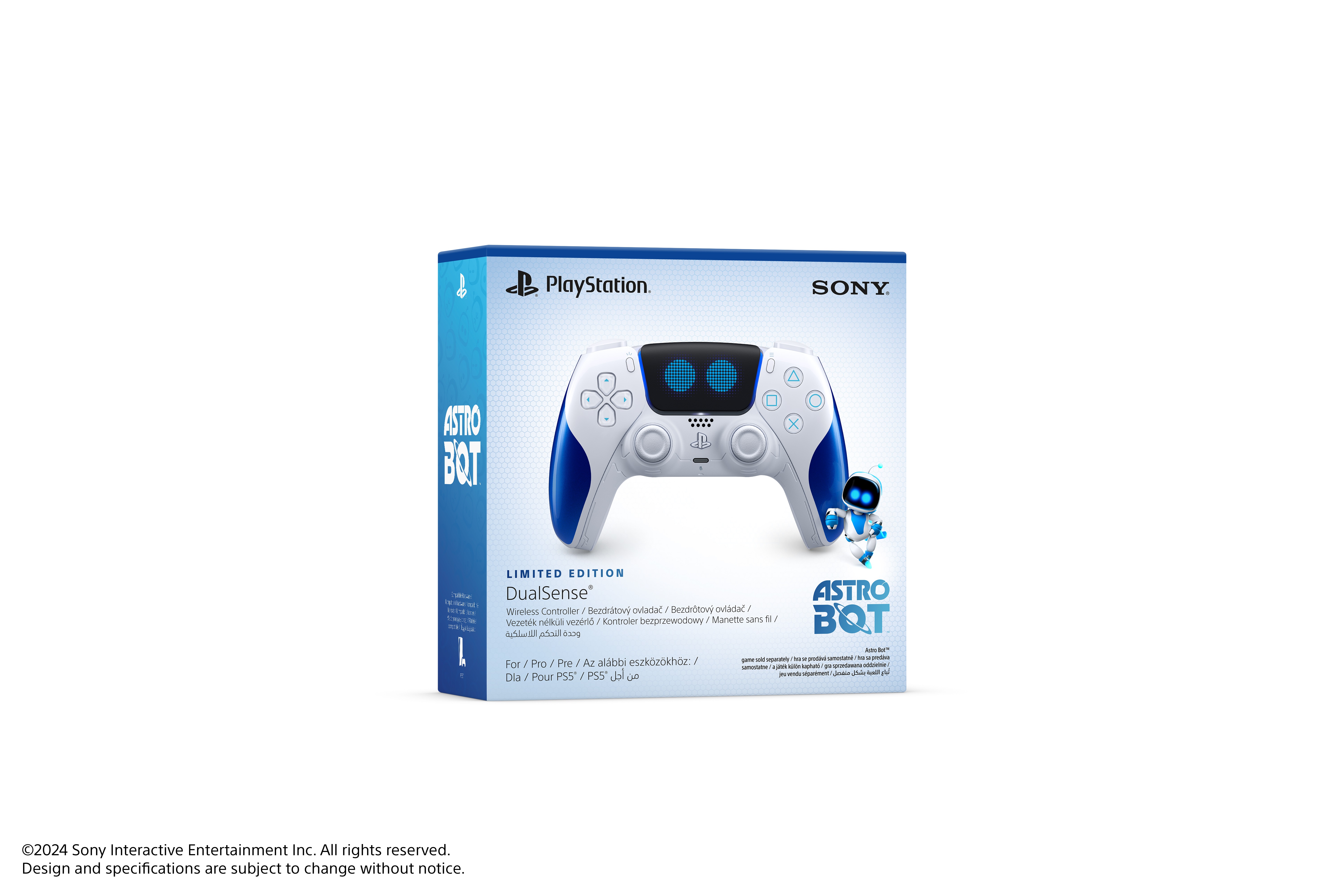 PS5 Dualsense Wireless Controller Astro Bot Limited Edition