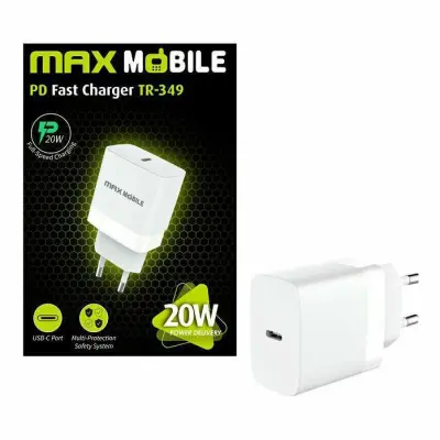 MAXMOBILE KUĆNI PUNJAČ PD QC 3.0 TYPE C TR-349 20W