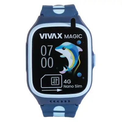 Sat VIVAX smart KIDS watch 4G MAGIC blue