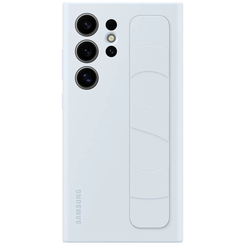 Silikonska maska s remenom za Samsung Galaxy Galaxy S24 Ultra svijetlo plava EF-GS928CLEGWW
