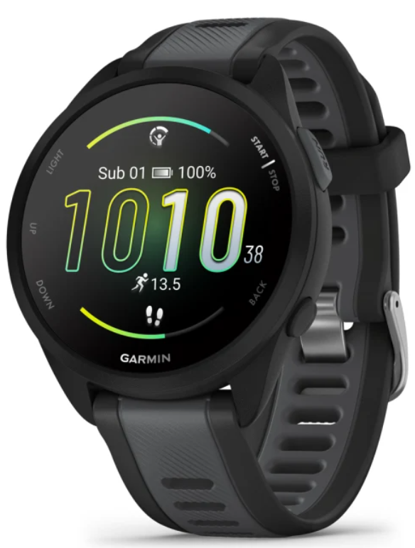 Pametni sportski sat Garmin Forerunner 165 Black/Slate Gray