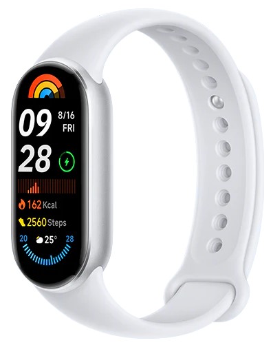 Pametna narukvica Xiaomi Smart Band 9 srebrna