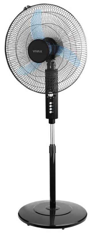 Ventilator Vivax FS-451TB stajaći crni