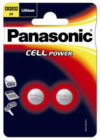 Baterije Panasonic CR2032EL/2BP