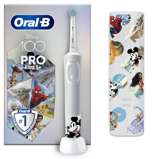 Četkica za zube OralB D103 VITALITY PRO KIDS MICKEY + Travel Case