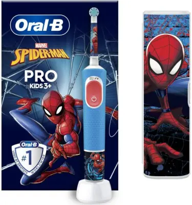 Četkica za zube OralB D103 VITALITY SPIDERMAN + Travel Case
