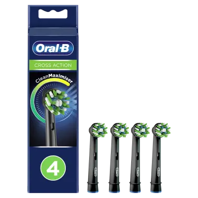 Četkica za zube OralB nastavak ALL BLACK  (4kom)