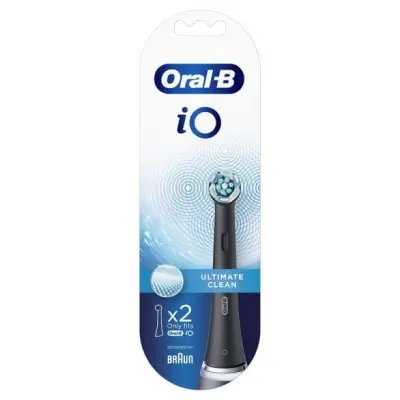Četkica za zube OralB nastavak iO ULTIMATE CLEAN BLACK 2 kom
